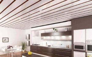 pemasangan plafon pvc stripe