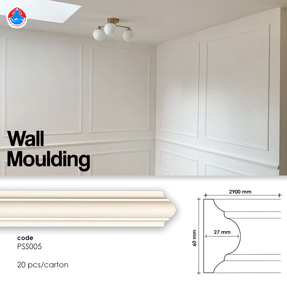 Wall Moulding PVC PSS005